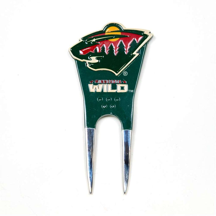 Minnesota Wild Custom Shaped Divot Tool