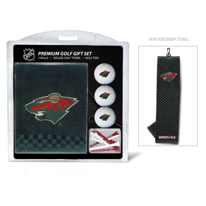 Minnesota Wild Golf Embroidered Towel Gift Set 14320