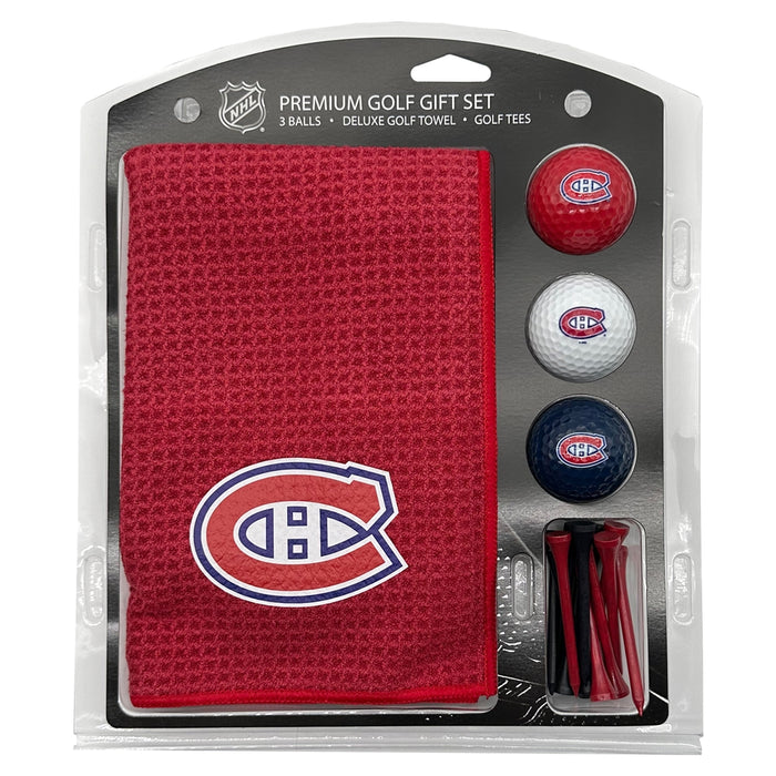 Montreal Canadiens 16" X 40" Microfiber Towel Golf Gift Set