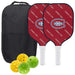 Montreal Canadiens Carbon Fiber Pickleball Paddle Set