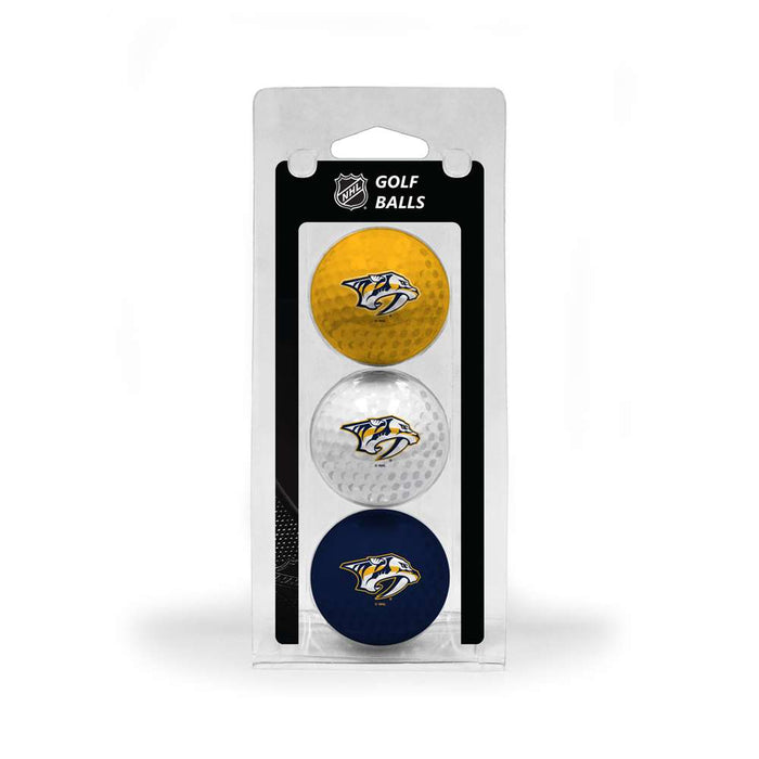Nashville Predators Golf 3 Ball Pack 14505