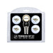 Nashville Predators Golf 4 Ball Gift Set 14506