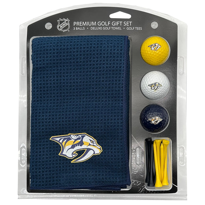 Nashville Predators 16" X 40" Microfiber Towel Golf Gift Set