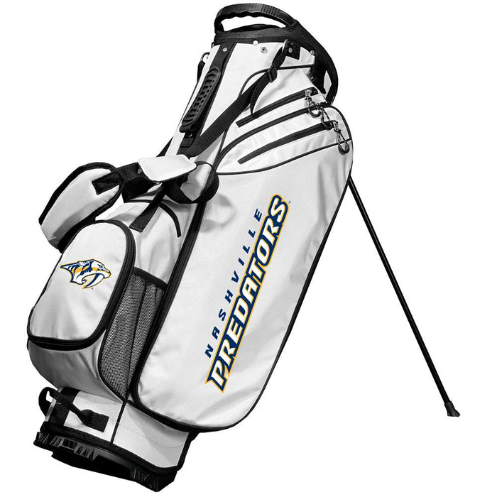Nashville Predators Birdie Stand Golf Bag - White