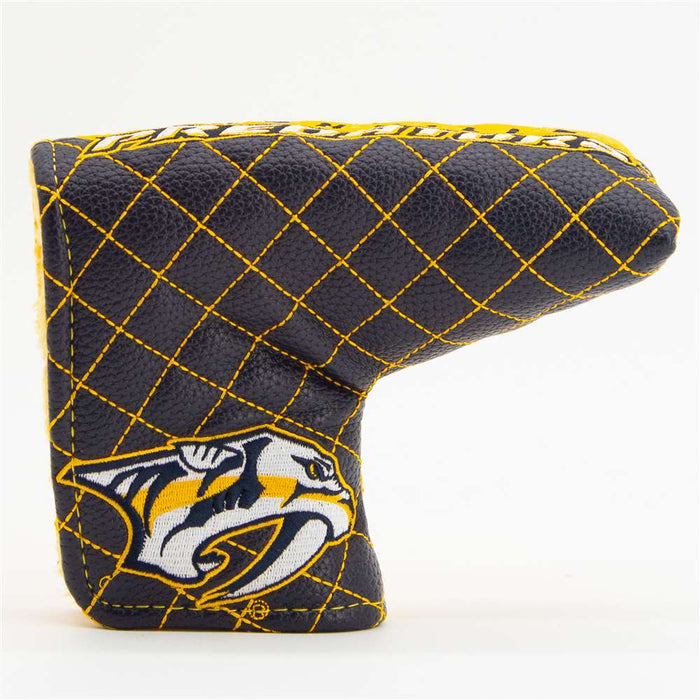 Nashville Predators Quilted Mallet Putter Cover (SPLIT)