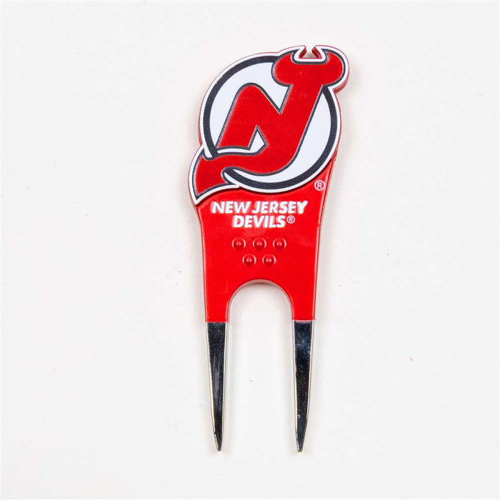 New Jersey Devils Custom Shaped Divot Tool
