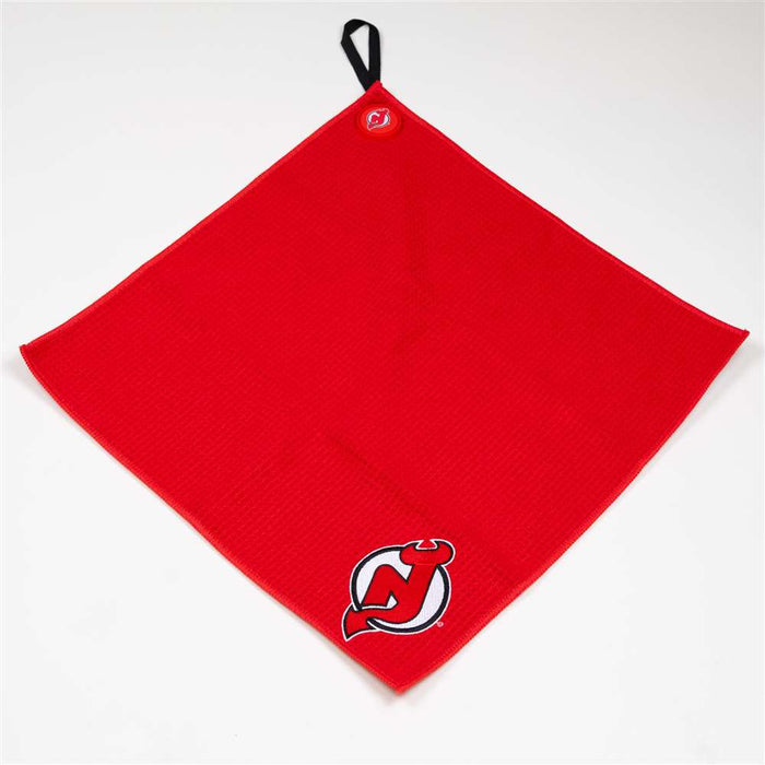 New Jersey Devils Magnetic Towel - 15 x 15