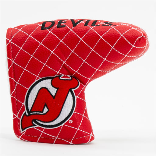 New Jersey Devils Quilted Mallet Putter Cover (SPLIT)