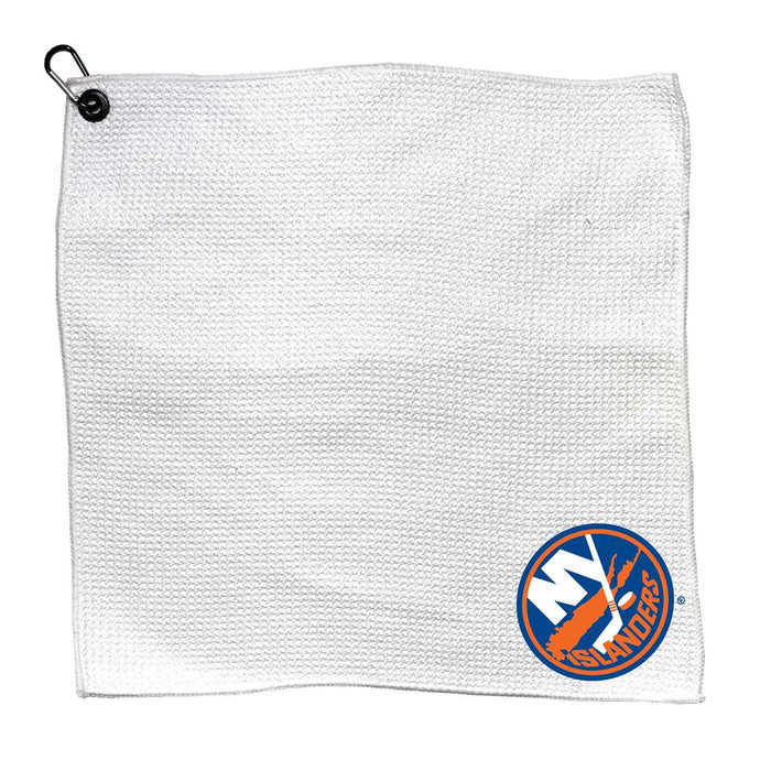 New York Islanders Microfiber Towel - 15" x 15" (White)