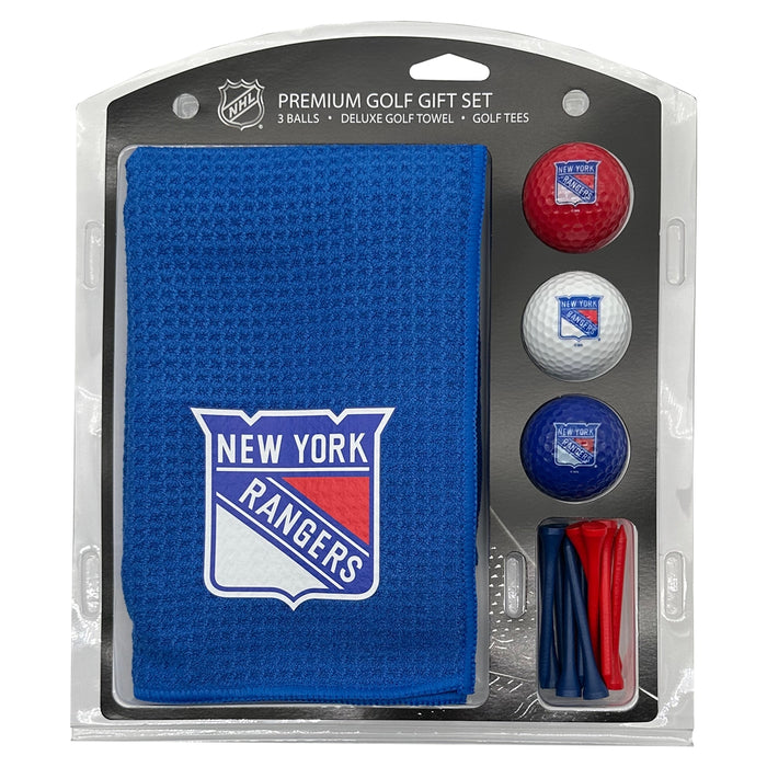 New York Rangers 16" X 40" Microfiber Towel Golf Gift Set