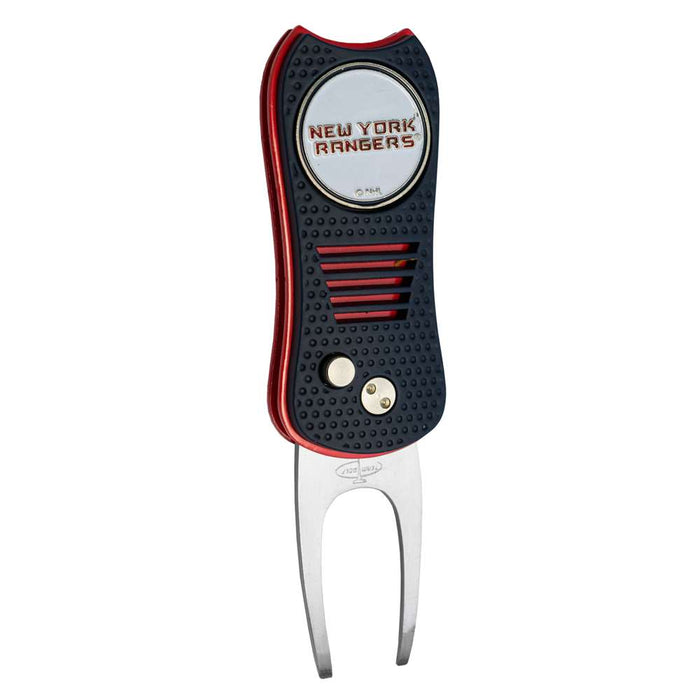 New York Rangers Golf Switchblade Divot Tool