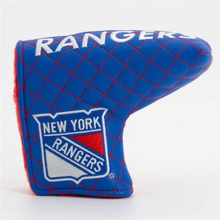 New York Rangers Quilted Mallet Putter Cover (SPLIT)