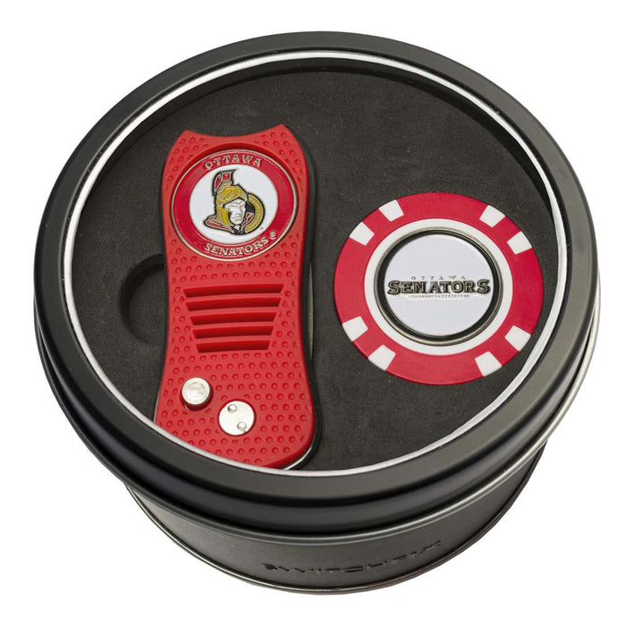 Ottawa Senators Golf Tin Set - Switchblade, Golf Chip