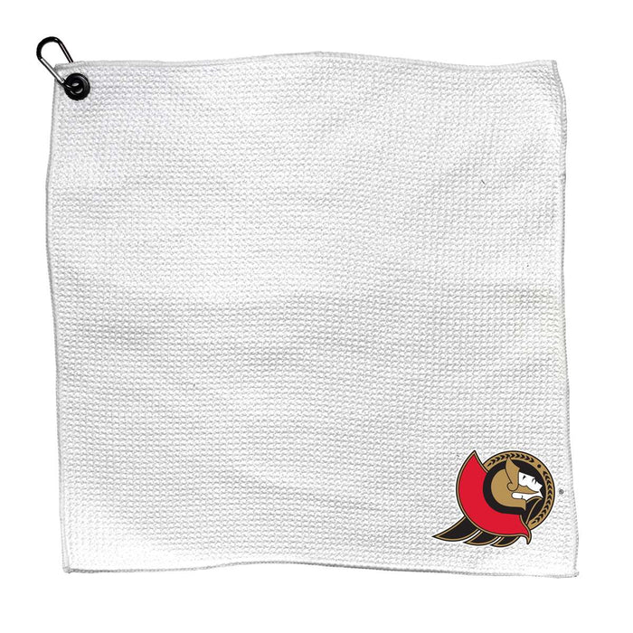 Ottawa Senators Microfiber Towel - 15" x 15" (White)