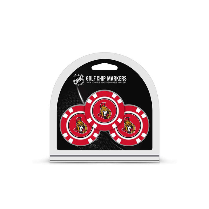 Ottawa Senators Golf 3 Pack Golf Chip 14988