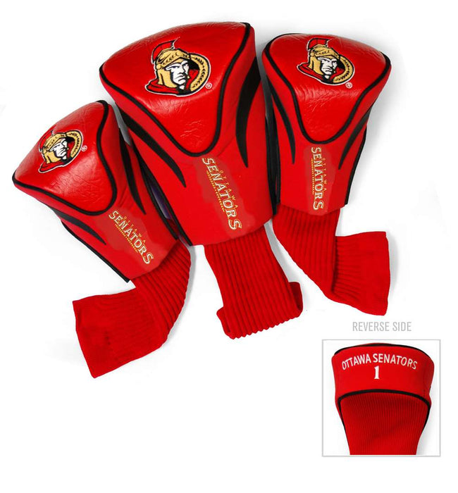 Ottawa Senators  Golf Club Headcover - Set of 3 (Driver,Fairway,Hybrid)