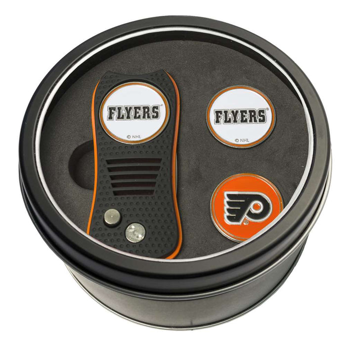 Philadelphia Flyers Golf Tin Set - Switchblade, 2 Markers 15059
