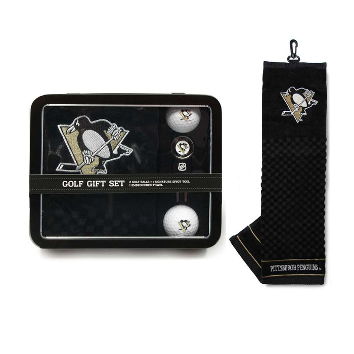 Pittsburgh Penguins Quilted Driver Headcover (SPLIT)