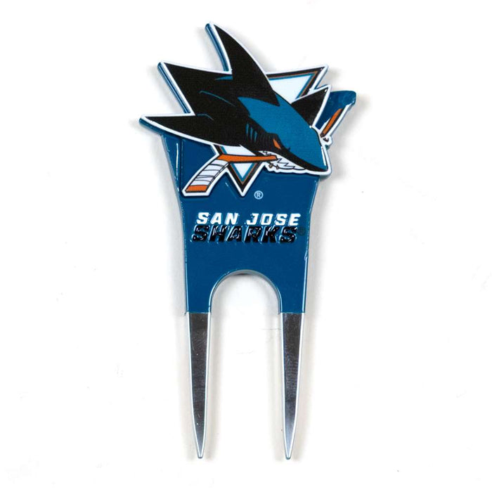 San Jose Sharks Custom Shaped Divot Tool