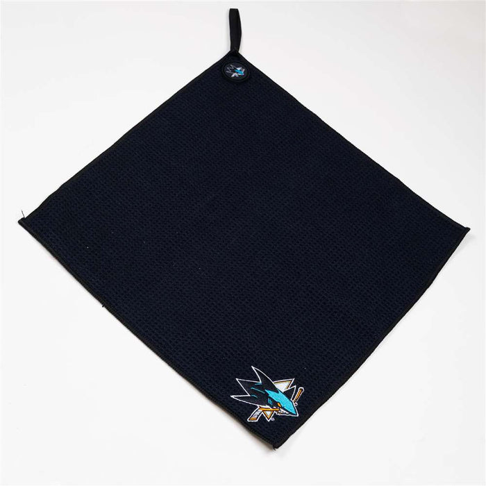 San Jose Sharks Magnetic Towel - 15 x 15