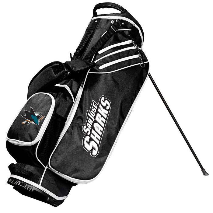 San Jose Sharks Birdie Stand Golf Bag Black