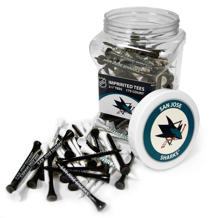 San Jose Sharks Golf 175 Tee Jar 15351