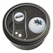San Jose Sharks Golf Tin Set - Switchblade, Golf Ball