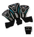 San Jose Sharks  Golf Club Headcover - Set of 3 (Driver,Fairway,Hybrid)