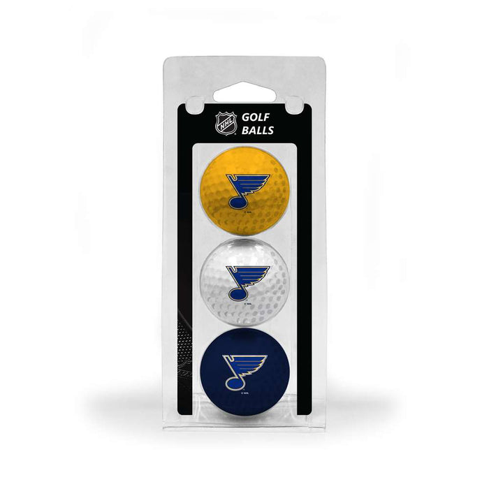 St. Louis Blues Golf 3 Ball Pack 15405