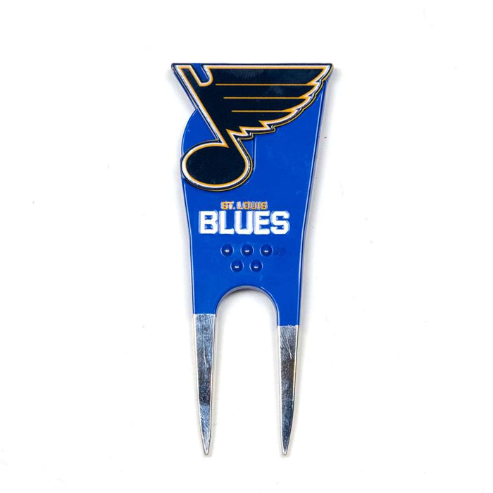 St. Louis Blues Custom Shaped Divot Tool
