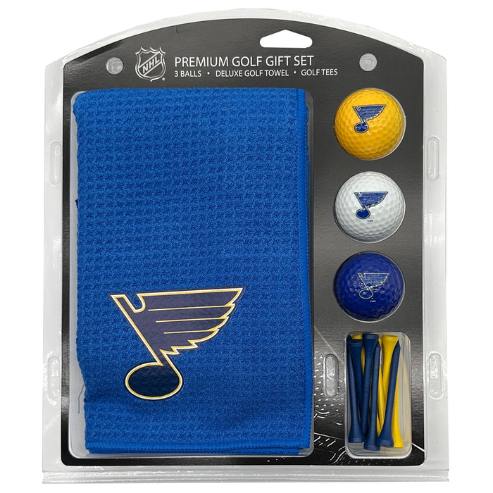 St. Louis Blues 16" X 40" Microfiber Towel Golf Gift Set