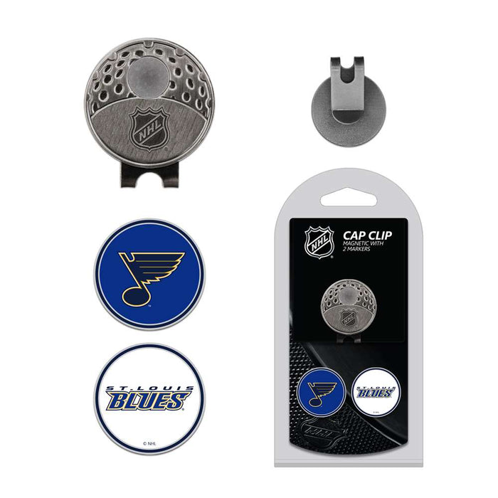 St. Louis Blues Golf Cap Clip Pack 15447
