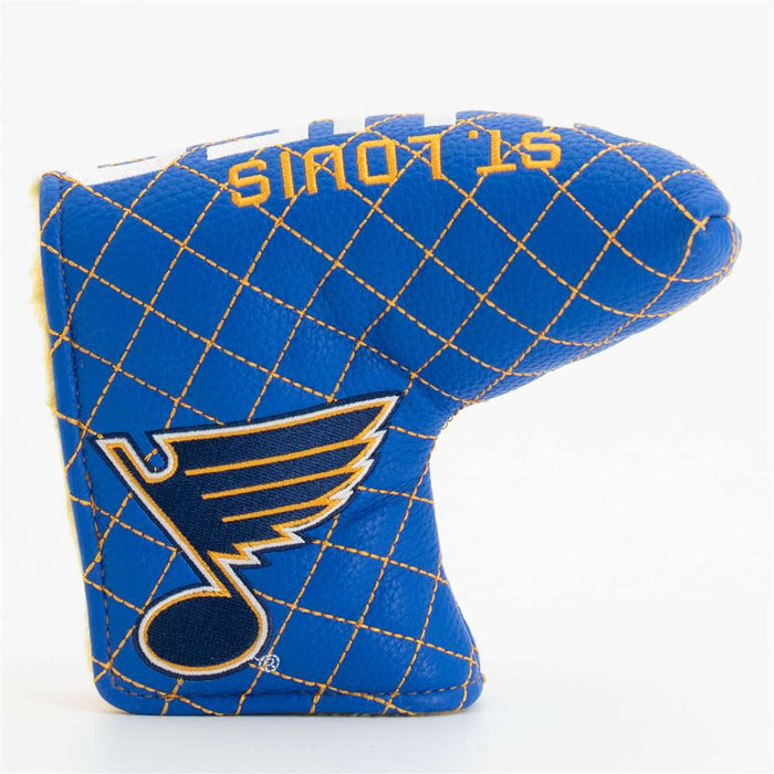St. Louis Blues Quilted Mallet Putter Cover (SOLID)