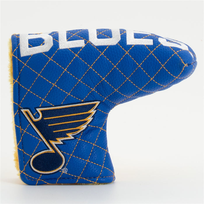 St. Louis Blues Quilted Mallet Putter Cover (SPLIT)