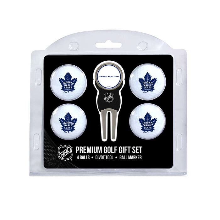Toronto Maple Leafs Golf 4 Ball Gift Set 15606