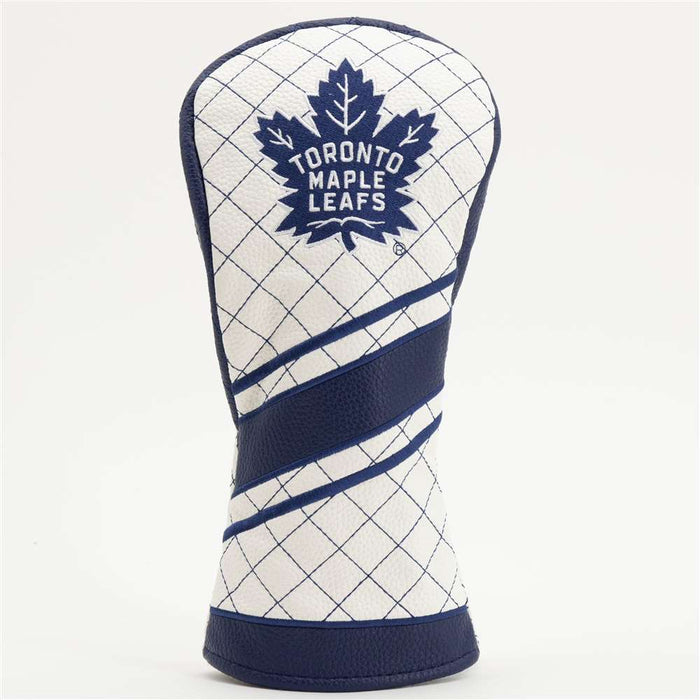 Toronto Maple Leafs Quilted Fairway Headcover (STRIPED)