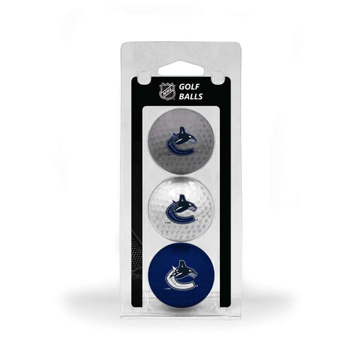 Vancouver Canucks Golf 3 Ball Pack 15705