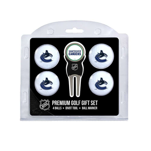 Vancouver Canucks Golf 4 Ball Gift Set 15706