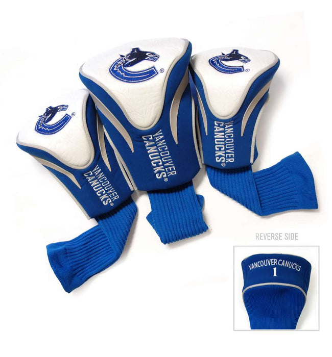Vancouver Canucks  Golf Club Headcover - Set of 3 (Driver,Fairway,Hybrid)
