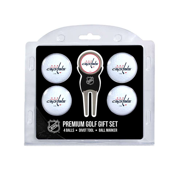 Washington Capitals Golf 4 Ball Gift Set 15806