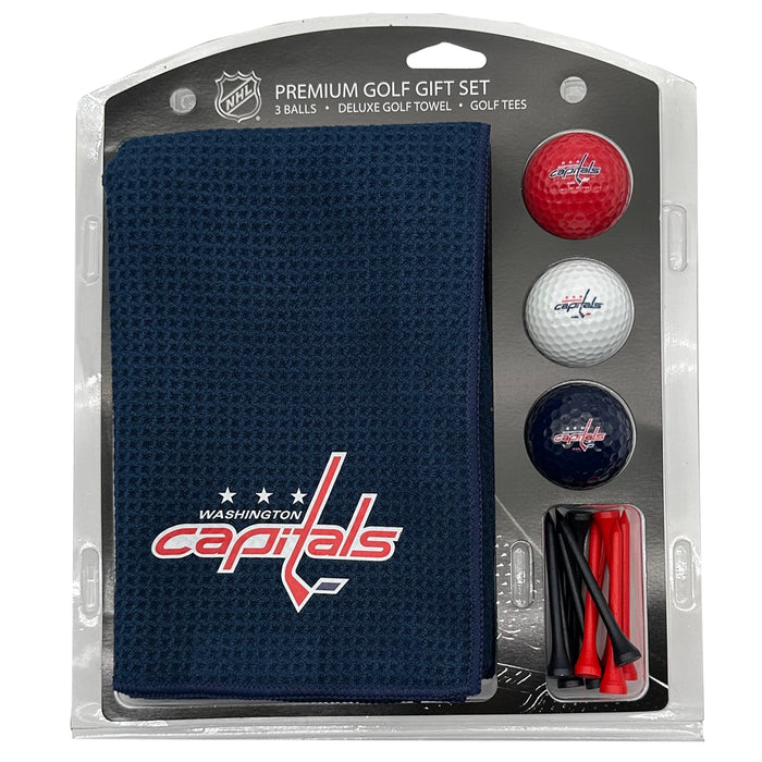 Washington Capitals 16" X 40" Microfiber Towel Golf Gift Set