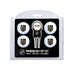 Las Vegas Golden Knights Golf 4 Ball Gift Set 16006