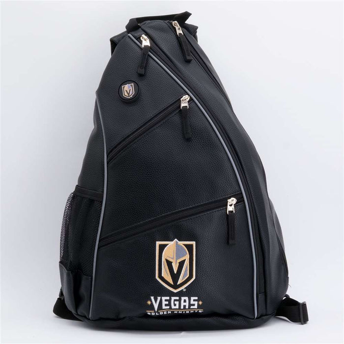 Vegas Golden Knights PU Leather Backpack