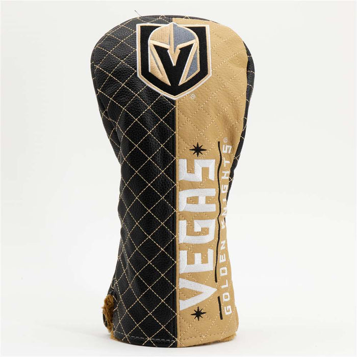 Vegas Golden Knights Quilted Driver Headcover (SPLIT)