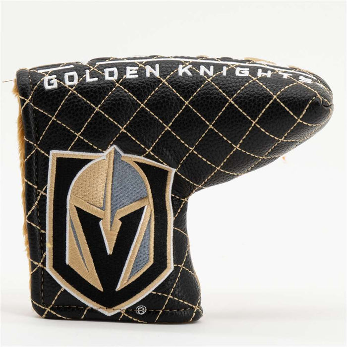 Vegas Golden Knights Quilted Mallet Putter Cover (SPLIT)