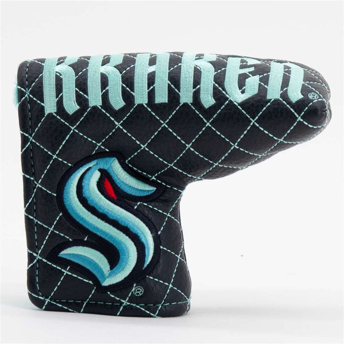 Seattle Kraken Quilted Mallet Putter Cover (SOLID)