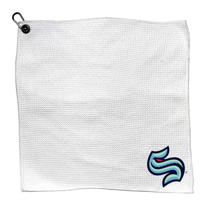 Seattle Kraken Microfiber Towel - 15" x 15" (White)