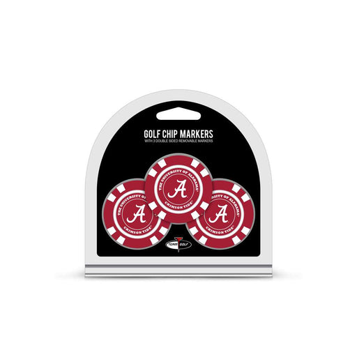 Alabama Crimson Tide Golf 3 Pack Golf Chip 20188