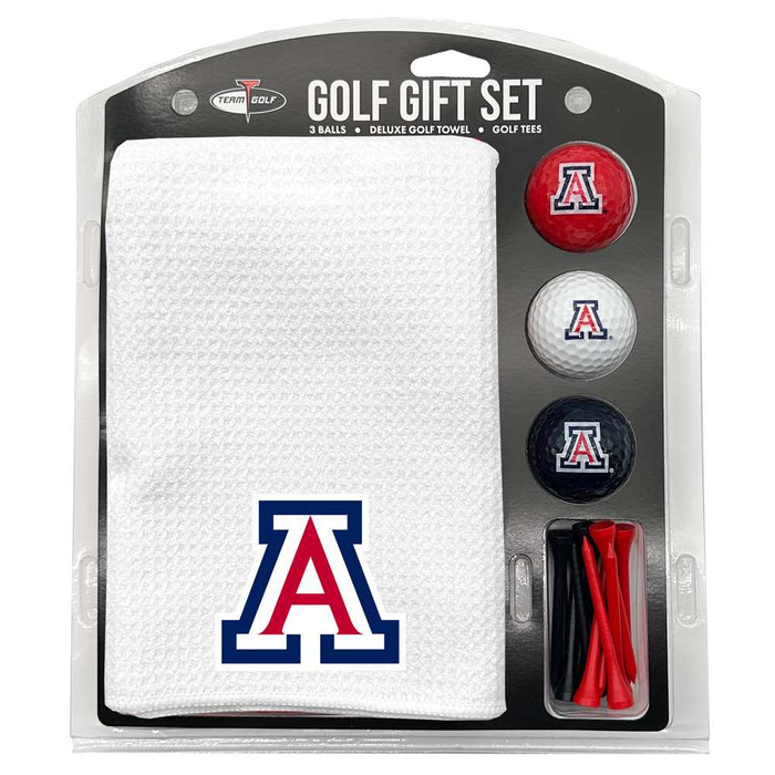 Arizona Wildcats 16" X 40" Microfiber Towel Golf Gift Set - White