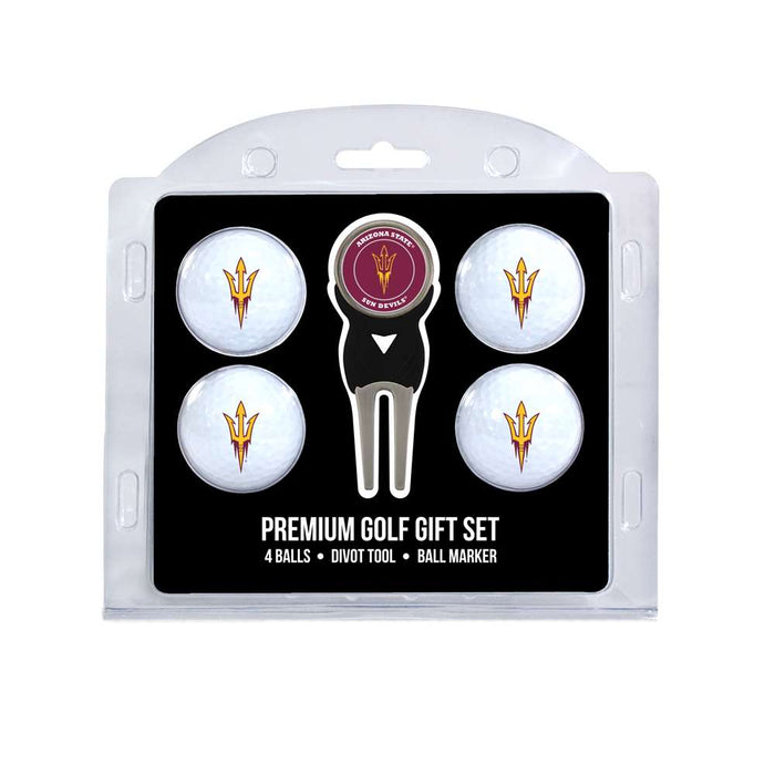 Arizona State University Sun Devils Golf 4 Ball Gift Set 20306